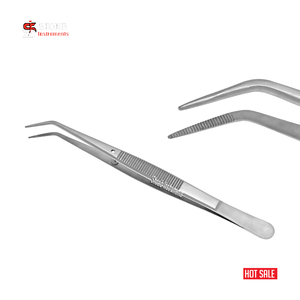 Pince à épiler manuelle de 6 pouces avec examen dentaire à pointe dentelée et ensemble d'instruments chirurgicaux - Product Image 5