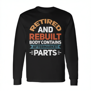 Camiseta de manga larga con carrocería reconstruida y piezas de repuesto - Product Image 1