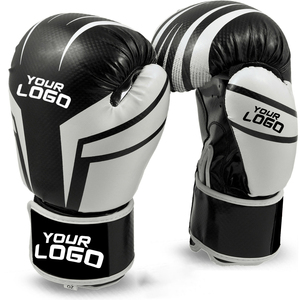 Venta al por mayor de guantes de boxeo personalizados de alta calidad logotipo personalizado de cuero PU Kickboxing guantes de boxeo - Product Image 2
