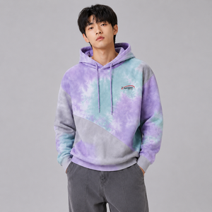 เสื้อฮู้ดดี้ผู้ชายลายไทได รุ่นใหม่ล่าสุด รับสกรีนโลโก้ ผ้าฝ้ายเนื้อนุ่ม อุ่นสบาย ระบายอากาศได้ดี สวมใส่สบายๆ สไตล์สตรีทแวร์ - Product Image 1