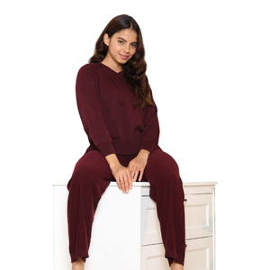 Sudadera de lana de algodón para mujer, decoración con lentejuelas, Jersey informal de manga larga, estampado frontal de invierno, suministro de fábrica a granel OEM - Product Image 1