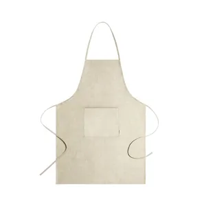 Sustainable Hemp <b>Apron</b> for Eco-Conscious Gourmet <b>Chefs</b> - Product Image 1