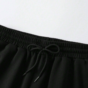 Shorts d'été en coton respirant pour femmes et filles, taille élastique, mi-haute, doux, décontracté, imprimé, style tendance, best-seller - Product Image 5