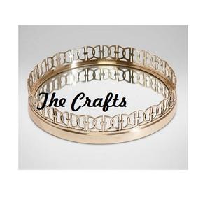 Fantastic Design Perfumes Jewelry Makeup Tray <b>With</b> Round Shape <b>Dressing</b> <b>Table</b> Top Vanity Tray At Wholesale Prices - Product Image 1