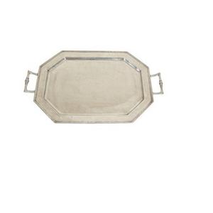 Gold-Finished Stainless Steel Serving <b>Tray</b> with Customized Design Designer Handle Tableware <b>Tray</b> for Home Dining Food Serving - Product Image 5