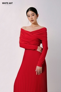 Luxurious Style Women'S <b>Skirts</b> Ready to Ship <b>Skirts</b> Sets Elysia Pleated <b>Skirt</b> Good-Quality Material Women'S Set Whiteant Vietnam - Product Image 3