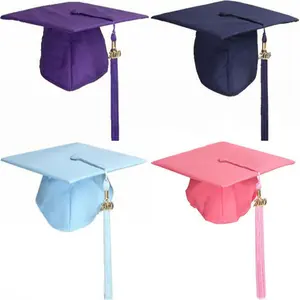 사용자 정의 졸업 가운 및 모자 졸업 최고 품질 모자 장식 모자 졸업 모자 매력 2024