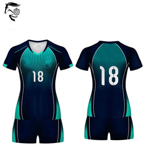 Uniforme de voleibol femenino de la mejor calidad al por mayor equipo de entrenamiento de Jersey de nuevo diseño con técnica de sublimación de servicio OEM - Product Image 5
