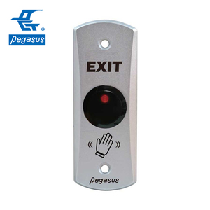 DC10-24V IP65 Waterproof Contactless Infrared Sensor Exit Button Mullion Inductive <b>Switch</b> PC Adjustable Opening <b>Time</b> (3~10cm) - Product Image 1