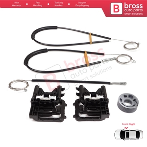 ชุดซ่อมแซมกระจกหน้าต่างไฟฟ้า BWR5528ชุดควบคุมประตูหน้าขวาสำหรับ Range Rover Sport L494 MK2 2013-2022 LR077817 Bross อะไหล่รถยนต์ - Product Image 3