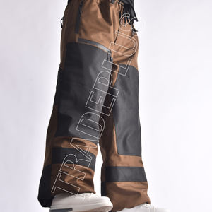 Vente en gros OEM pantalons de ski pour hommes 100% polyester hiver imperméable respirant snowboard randonnée pantalons de ski chauffants coupe-vent - Product Image 2