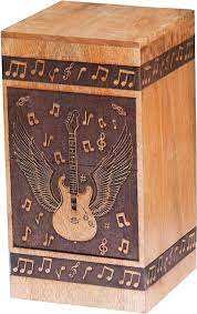 โกศไม้สไตล์อเมริกันสำหรับผู้ชายและผู้หญิงโกศไม้เผาศพสำหรับตกแต่งงานศพ - Product Image 5