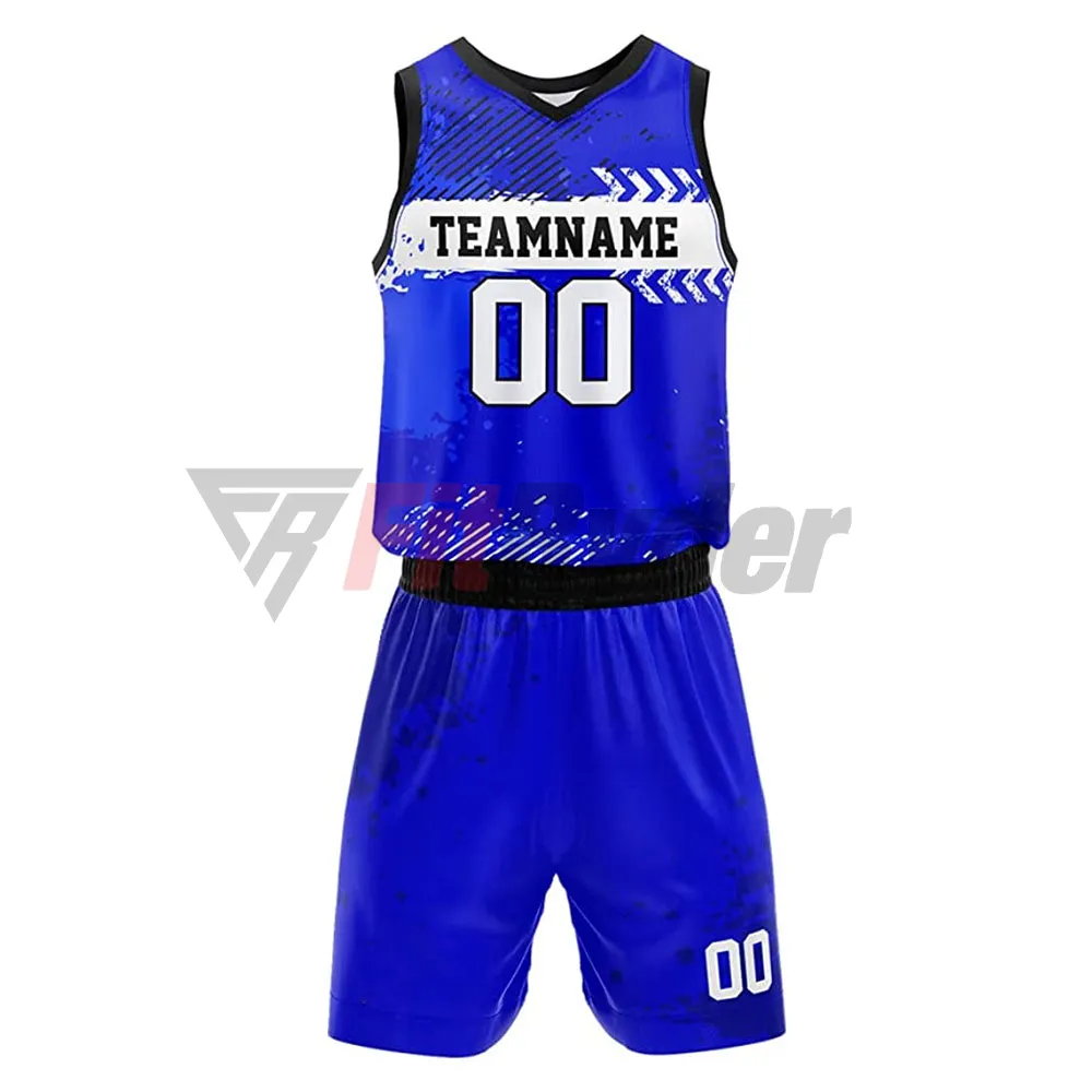 Migliori uniformi da basket Design personalizzato Logo e Design unisex uniformi da basket all'ingrosso traspirante uniforme da basket