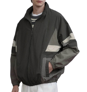 Chaqueta Cortavientos Ligera de Alta Calidad con Logotipo Personalizado para Hombre, Chaqueta Cortavientos Informal de Gran Tamaño para Exteriores, Chaqueta Cortavientos Impermeable para Correr - Product Image 2