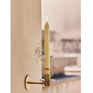 Bougeoir mural en métal de fer de conception standard fini or pour la maison décorations de salon et de chambre à coucher scones muraux - Product Image 5