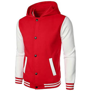 Chaqueta universitaria de calidad superior para hombre de fábrica profesional, chaqueta de invierno de temporada de invierno con diseño de béisbol personalizado a prueba de suciedad limpia - Product Image 3