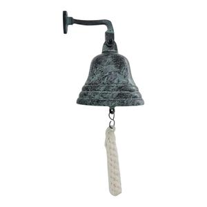 Vente en gros, support mural, cloche noire, décoration suspendue, cloches décoratives de Noël, cloches de style campagnard artisanal en métal coulé - Product Image 5