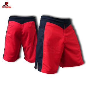 Pantalones Cortos de MMA Elásticos en Cuatro Direcciones para Hombre, Cintura con Cordón Ajustable, para Entrenamiento en Gimnasio, Ejercicio y Uso Casual, para Boxeo y Artes Marciales - Product Image 1