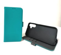 Étui portefeuille magnétique tendance en PU+TPU antichoc avec protection d'écran pour A15/A16/S25 24 23 22+