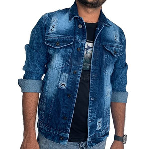 Chaqueta vaquera de alta calidad para hombre, MOQ bajo, precio barato, chaqueta vaquera para hombre, chaqueta vaquera para hombre recién llegada - Product Image 6