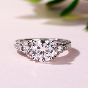 แหวนเงินแท้ชุบโรเดียมลายเซลติกน็อตจาก Jeulia - Product Image 5