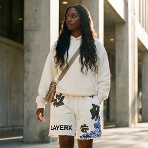 Shorts Bermuda de Algodón Grueso Personalizados para Mujer, Estilo Urbano, Corte Regular, Cintura Elástica, Cintura Alta, Desgastados, Casuales, para Gimnasio, al por Mayor - Product Image 5