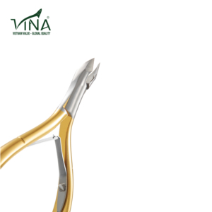 Professional Stainless Steel Vina VNC-08V-GC Nail Clipper Set Sharp <b>Cuticle</b> <b>Nipper</b> for Manicure Pedicure Wholesale Selling - Product Image 2
