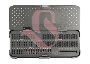 Juego de Placas y Tornillos de Bloqueo Ortopédicos Manuales de Acero Inoxidable BISONS al por Mayor de 2.7/3.5 mm con Caja de Instrumentos Quirúrgicos - Product Image 3