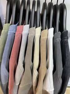 เสื้อยืดผ้าฝ้าย100% โอเวอร์ไซส์สำหรับผู้หญิงเสื้อแนวสตรีทแวร์ไหล่ตกแบบหนาไซส์ใหญ่พิเศษสำหรับฤดูร้อน - Product Image 3