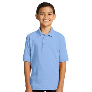 OEM niños uniforme escolar 100% algodón escuela Polo camisa negro - Product Image 4
