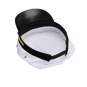 Sombrero de marinero de capitán blanco personalizado promocional para manualidades bordadas y costura de punto de cruz - Product Image 4