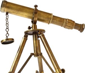 Télescope durable en laiton Spyglass London avec étui en cuir - Product Image 6