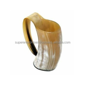 Taza con cuerno de vaca para beber cerveza, decoración interior, Material único, diseño de fábrica - Product Image 4