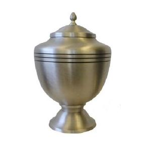 Urnes de crémation pour adultes en laiton de haute qualité avec doublure en étain noir et or urnes funéraires en métal fini pour cendres humaines - Product Image 6