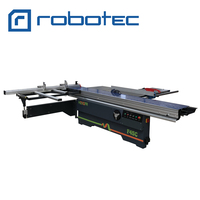 Scie à panneaux de précision MJ6128TD / Scie à table coulissante / Machine de découpe du bois de Chine