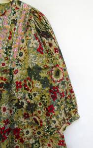 2023 Wholesale Collection Tie Dye Long Kaftan V-neck Half Sleeves Rayon Fabric <b>Loose</b> <b>Fitting</b> <b>Dress</b> with Side Slit Spring Kaftans - Product Image 4