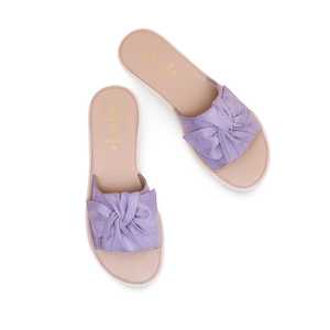 Sandalias de tacón púrpura casual Softy CL5422 - Product Image 1