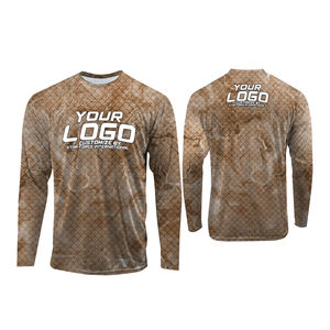 Black Long-Sleeved Waterproof Fishing Jersey Breathable Moisture Wicking Performance Fishing Shirts Direct From Supplier - Product Image 3