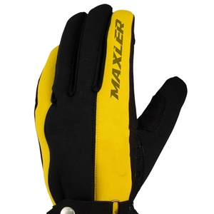 Gants de course de moto d'extérieur pour hommes, longs doigts, anti-collision, en fibre de carbone, antidérapants, en cuir durable. - Product Image 4