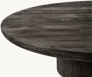 OSLO PEDESTAL TABLE BASSE RONDE - Product Image 1