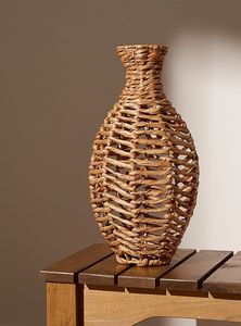 Jarrón de Jacinto de Agua Natural para Decoración de Sala de Estar con Textura Tejida a Mano y Estilo de Fibra Orgánica - Product Image 6