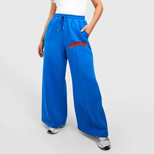 Pantalons de survêtement en dentelle d'hiver sur mesure en gros, OEM, femmes, haute qualité, décontractés, fitness, uni, hip hop - Product Image 1