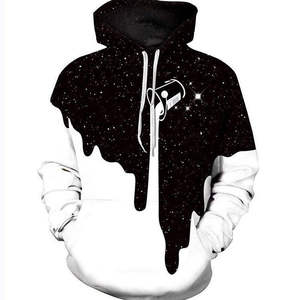Conjunto de Sudadera con Capucha y Pantalones Deportivos con Estampado de Galaxia Unisex, Ropa Deportiva de Manga Larga con Cordón Ajustable, 100% Poliéster, Ropa de Otoño - Product Image 2
