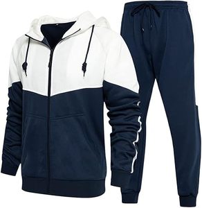 Conjunto Deportivo de Dos Piezas para Hombre, de Primera Calidad, en Tejido Técnico de Felpa, Transpirable, para Entrenamiento Deportivo de Invierno - Product Image 4