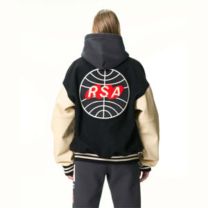 Veste universitaire de qualité supérieure pour femmes pour l'hiver Taille adulte Coupe confortable Conception tricotée respirante OEM & ODM - Product Image 4