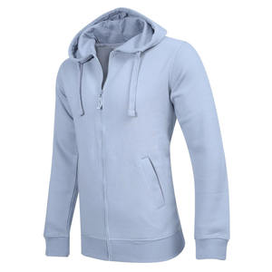 Sweat à capuche oversize uni basique chaud pour l'automne et l'hiver, vente en gros, fermeture éclair sur l'épaule, vente chaude - Product Image 3