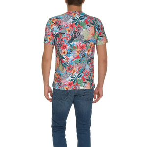 100% algodón, camiseta para hombre, corte holgado, camisetas de sublimación para hombre de la mejor calidad para hombre, logotipo e impresión de tamaño personalizado - Product Image 6