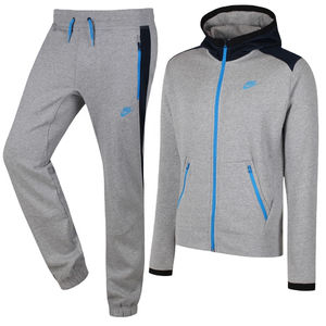 Último diseño personalizado de lana para hombre Regular Fit invierno de talla grande chándal sólido 2025 - Product Image 1