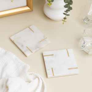 Dessous de verre ronds en marbre et granit pour restaurant et maison Dessous de verre en pierre à vendre - Product Image 2