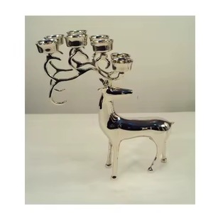 Vintage Design Christmas Metal & Wood Birds Nest <b>Tealight</b> Candle <b>Holders</b> Candle Stand For Christmas Decor - Product Image 6